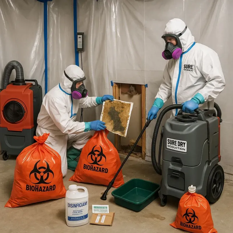 Contaminated Water Handling Protocols process in Lorton, VA