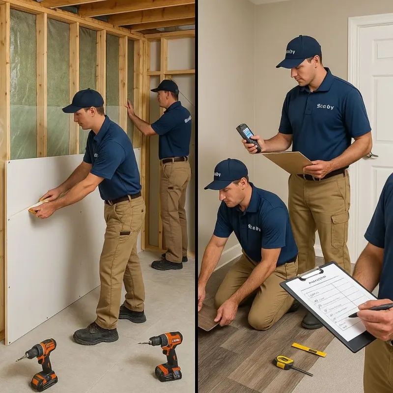 Repairs and Reconstruction process in Lorton, VA